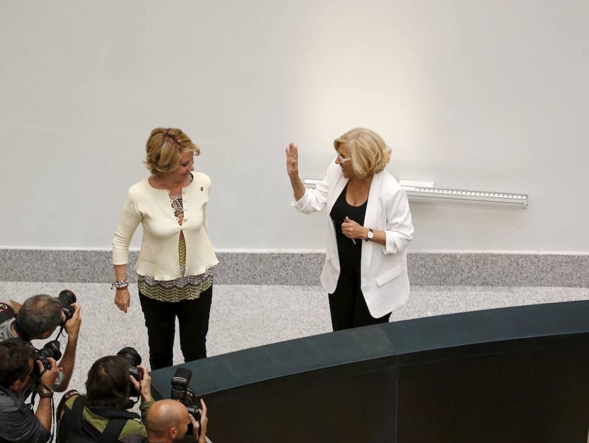 La vida política de Esperanza Aguirre, en imágenes