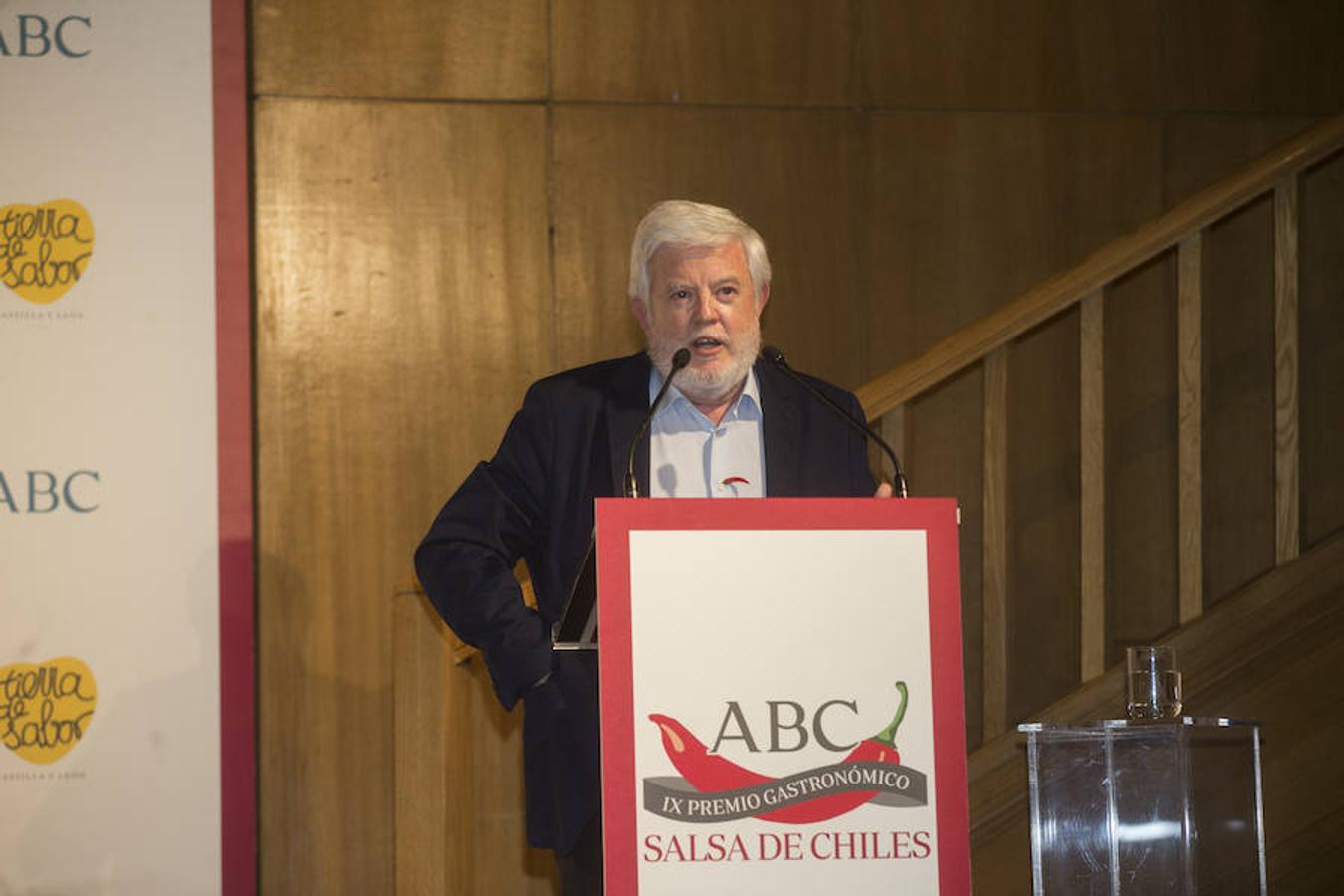 La entrega de los IX Premios Gastronómicos «Salsa de Chiles», en imágenes. Carlos Maribona, crítico gastronómico de ABC y autor del blog «Salsa de Chiles»