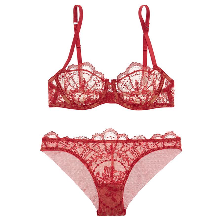 Conjunto La Naissance de Venus, sujetador (250€) y slip (105€).