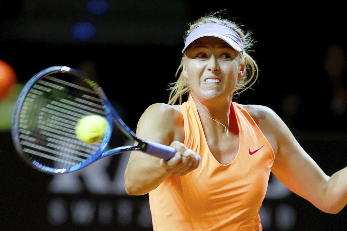 Así ha sido el regreso de Maria Sharapova