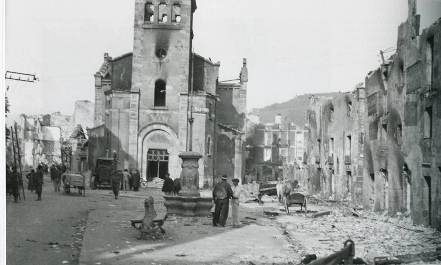 Este miércoles se cumplen 80 años del bombardeo de la Legión Cóndor alemana y la Aviación Legionaria italiana al municipio vizcaíno de Guernica