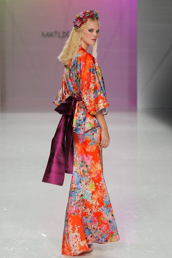 Desfile de Matilde Cano. 