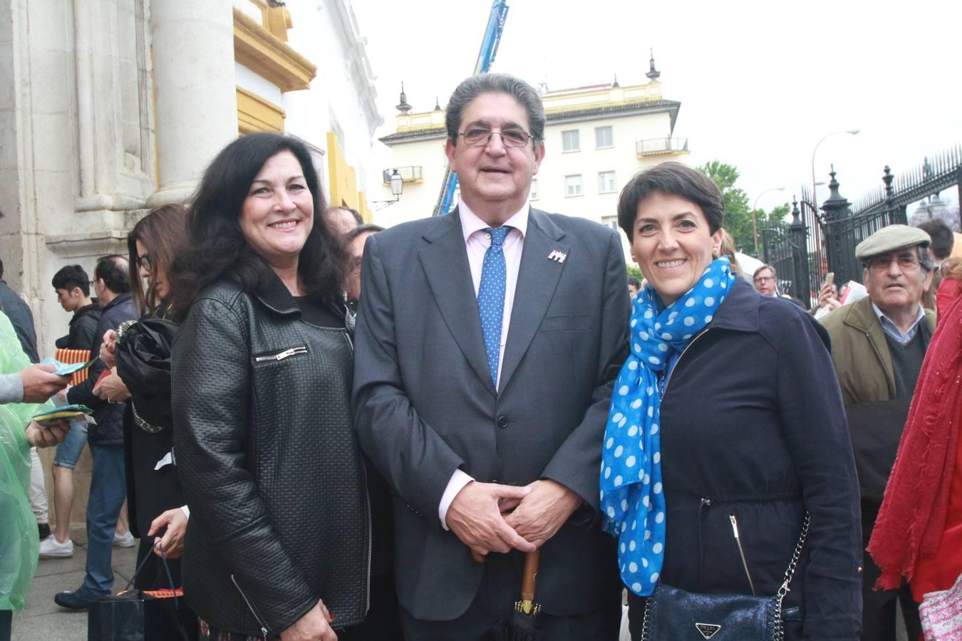 Reyes Navarro, José Joaquín Gallardo y Evangelina Naranjo