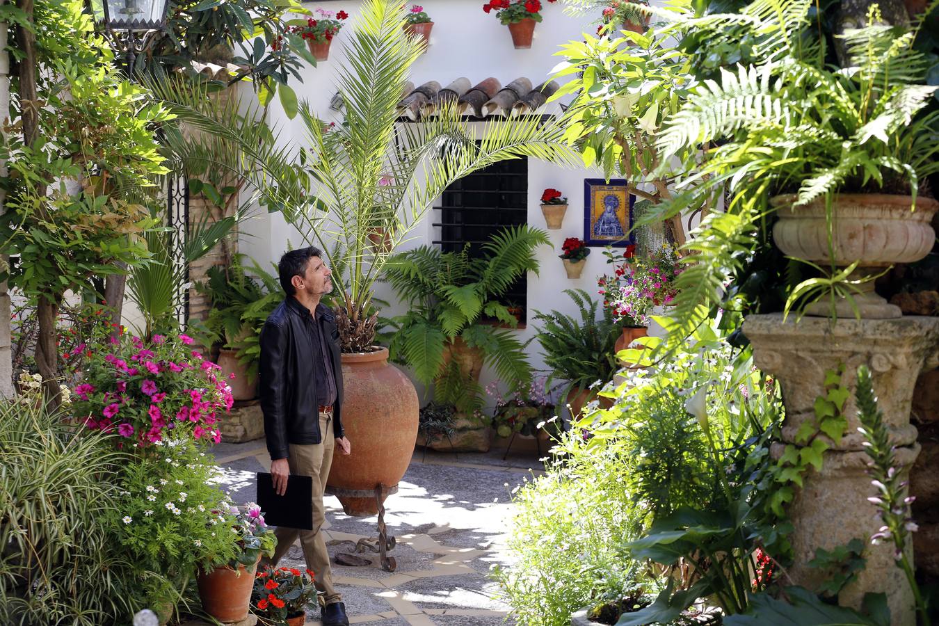 En imágenes, una ruta por los patios de Santiago y San Pedro