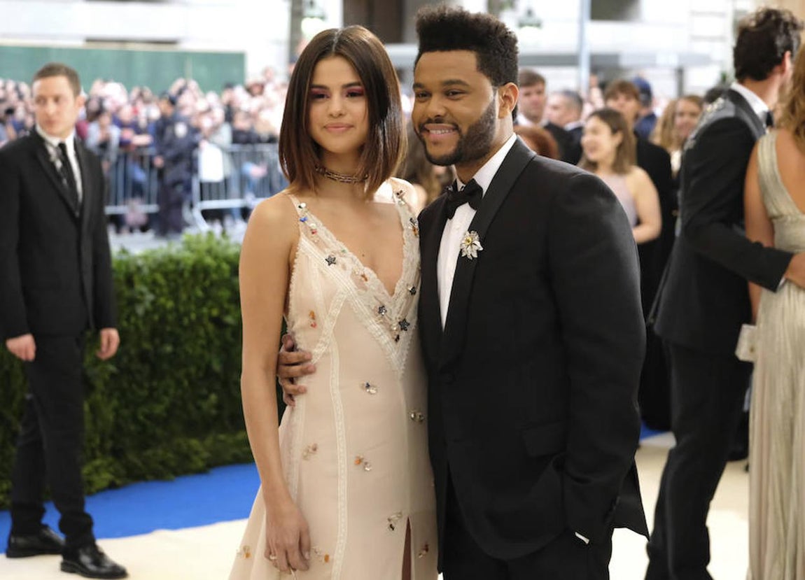 The Weeknd y Selena Gómez. 