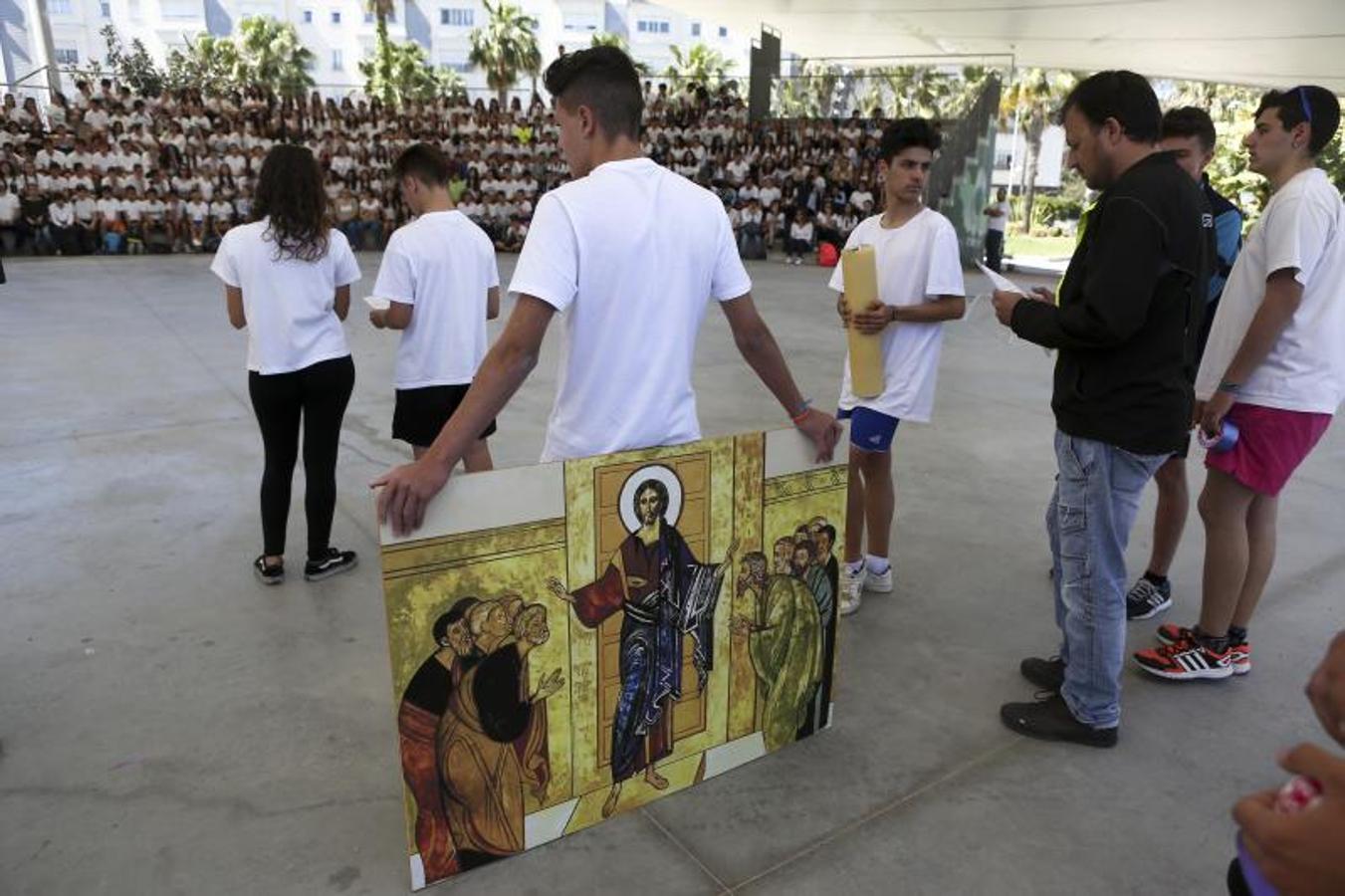 Las mejores imágenes de la carrera de colores (Holi run) de las Escuelas Católicas de Cádiz