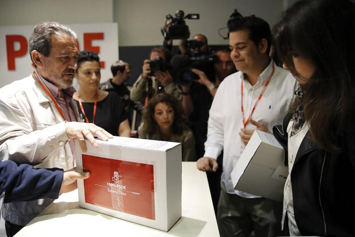 La candidatura de Díaz ha logrado su propósito de realizar una demostración de fuerza al presentar 63.500 avales. 