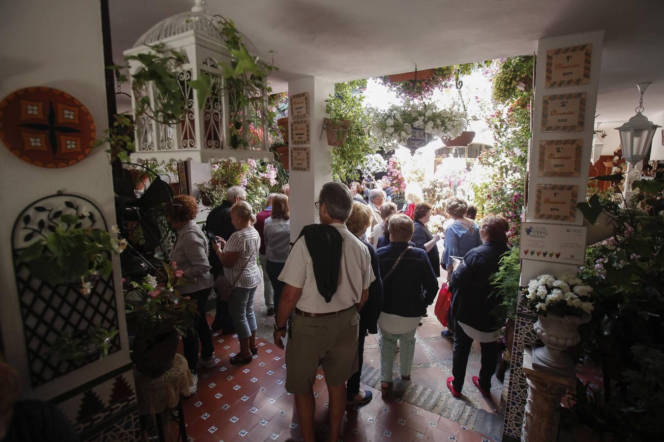 Un sábado de colas en los Patios de Córdoba de 2017