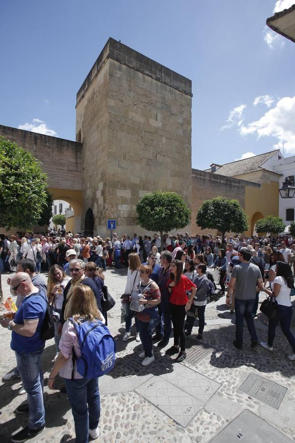 Un sábado de colas en los Patios de Córdoba de 2017