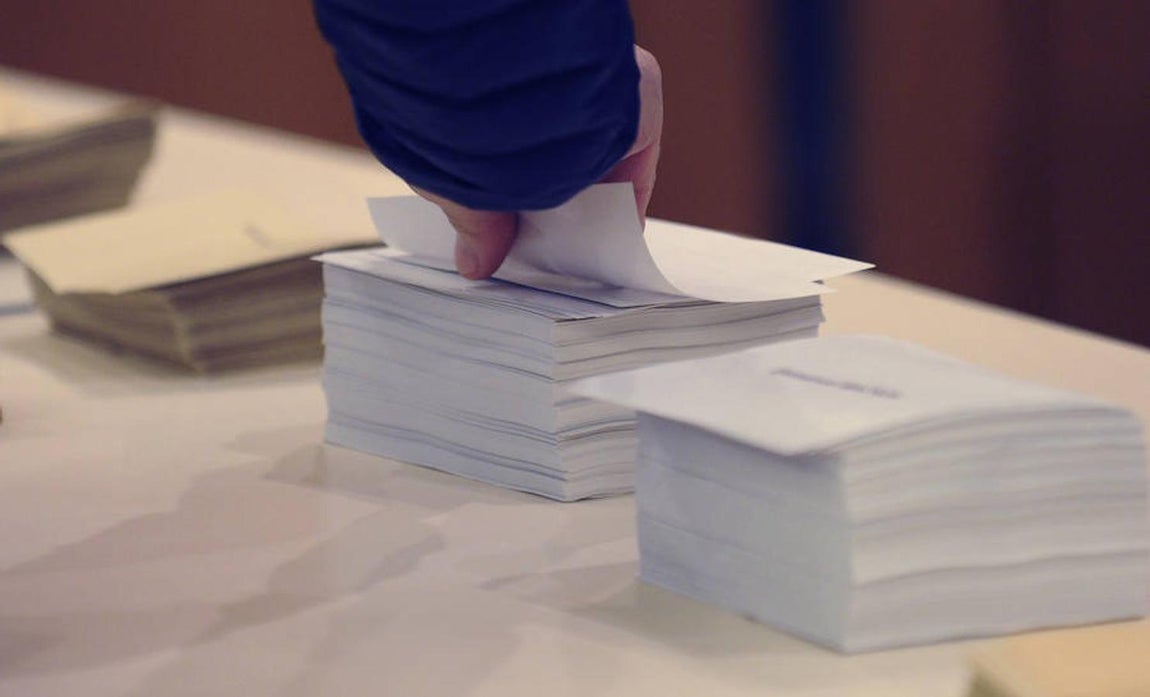 Las imágenes de la jornada electoral francesa