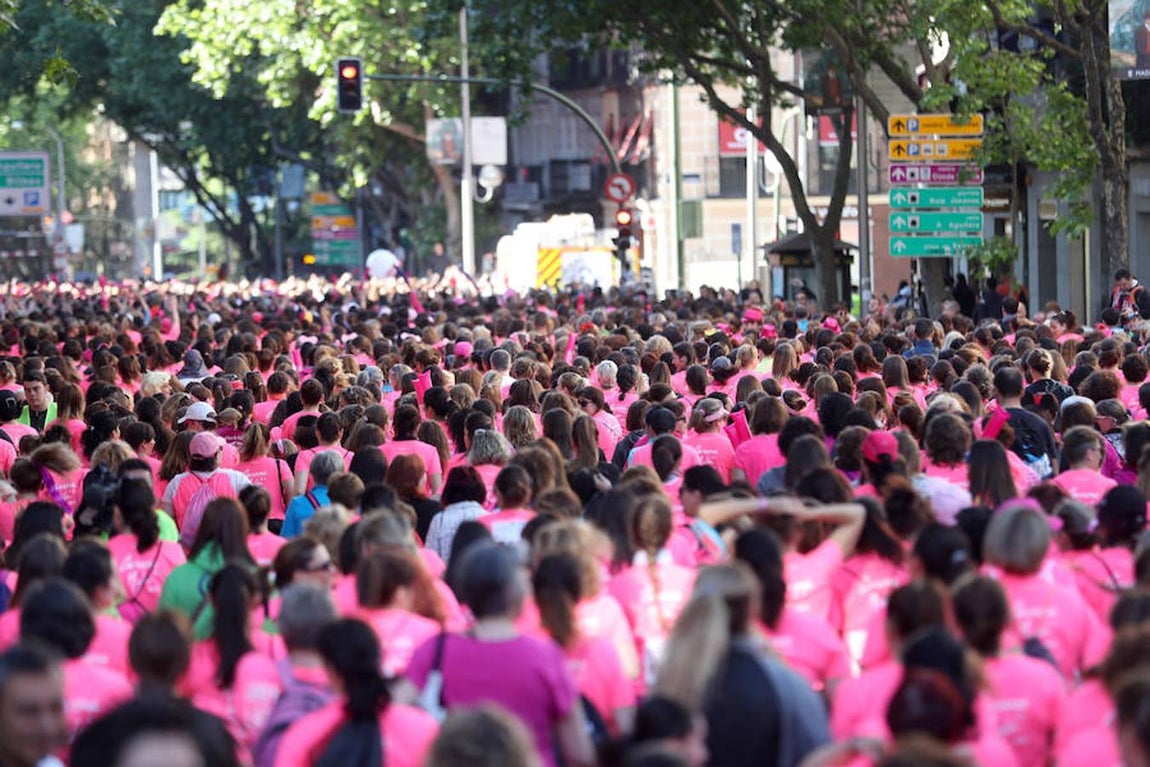 El secretario de Estado de Servicios Sociales e Igualdad, Mario Garcés, y la delegada del Gobierno para la Violencia de Género, María José Ordóñez, han asistido al inicio de la carrera. 