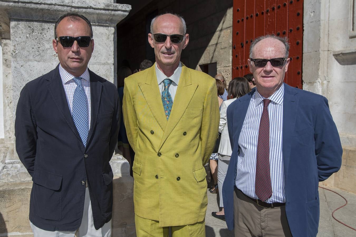 Carlos González Alemán, Francesco Onubetti y Miguel Díaz Zulategui. 