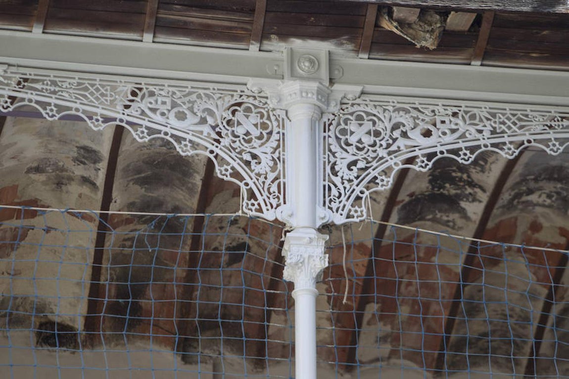 Así avanza la reforma del frontón Beti-Jai