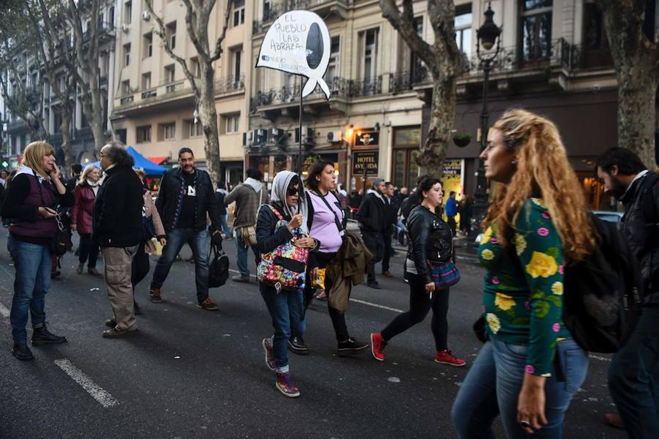 Durante todo el día, varias ciudades del mundo se adhirieron a la protesta de Buenos Aires