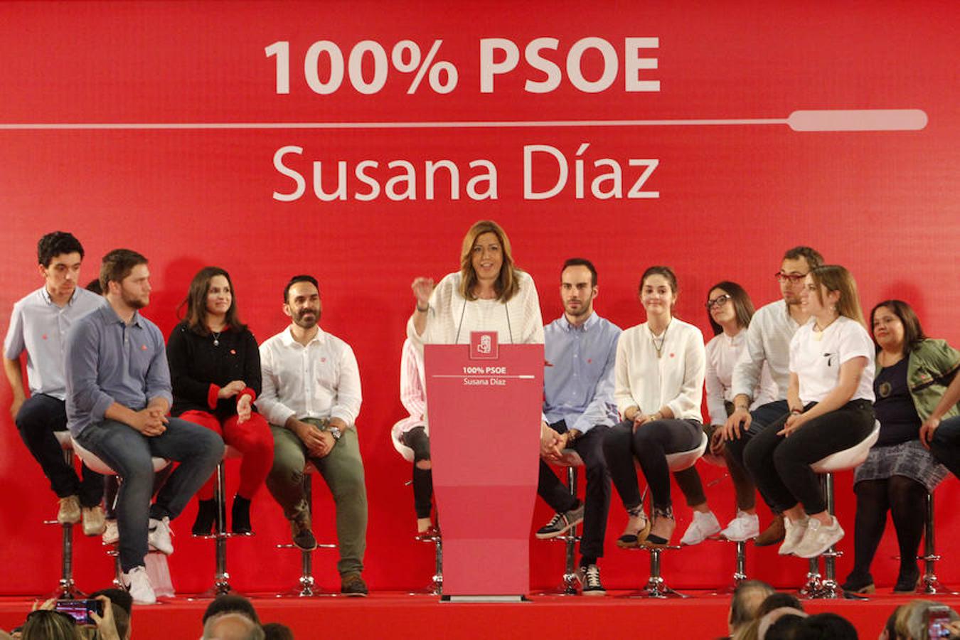 Mitín de Susana Díaz en Toledo