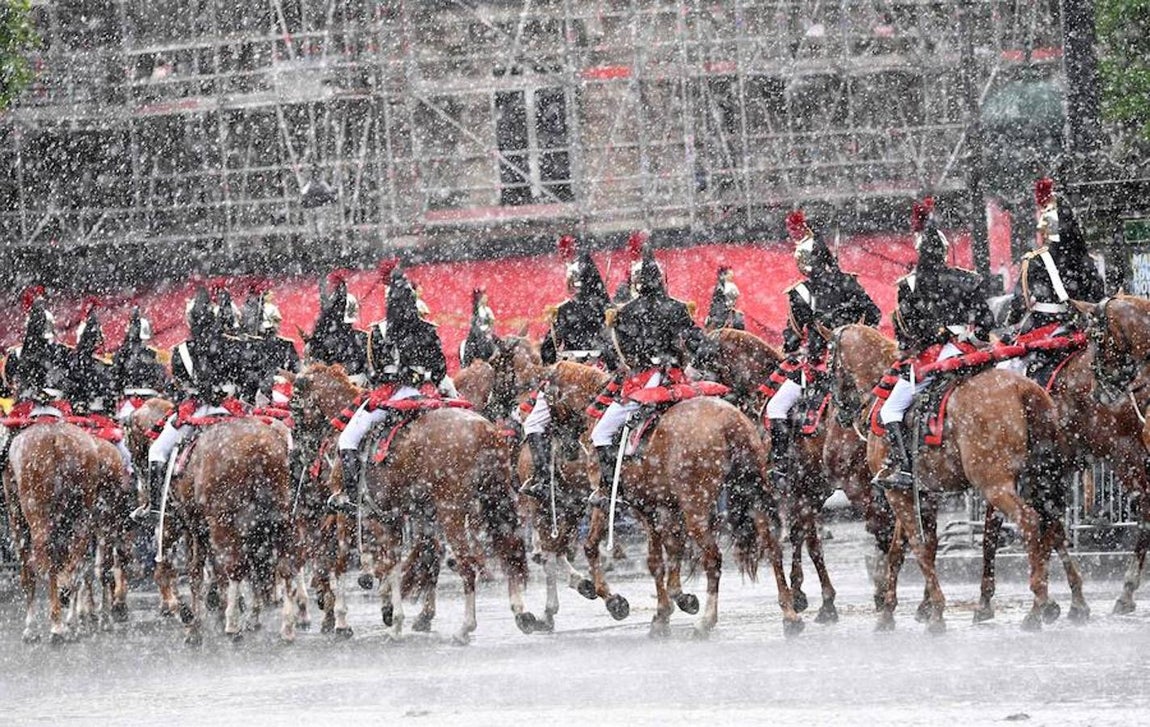 Ceremonia de investidura de Emmanuel Macron.. 