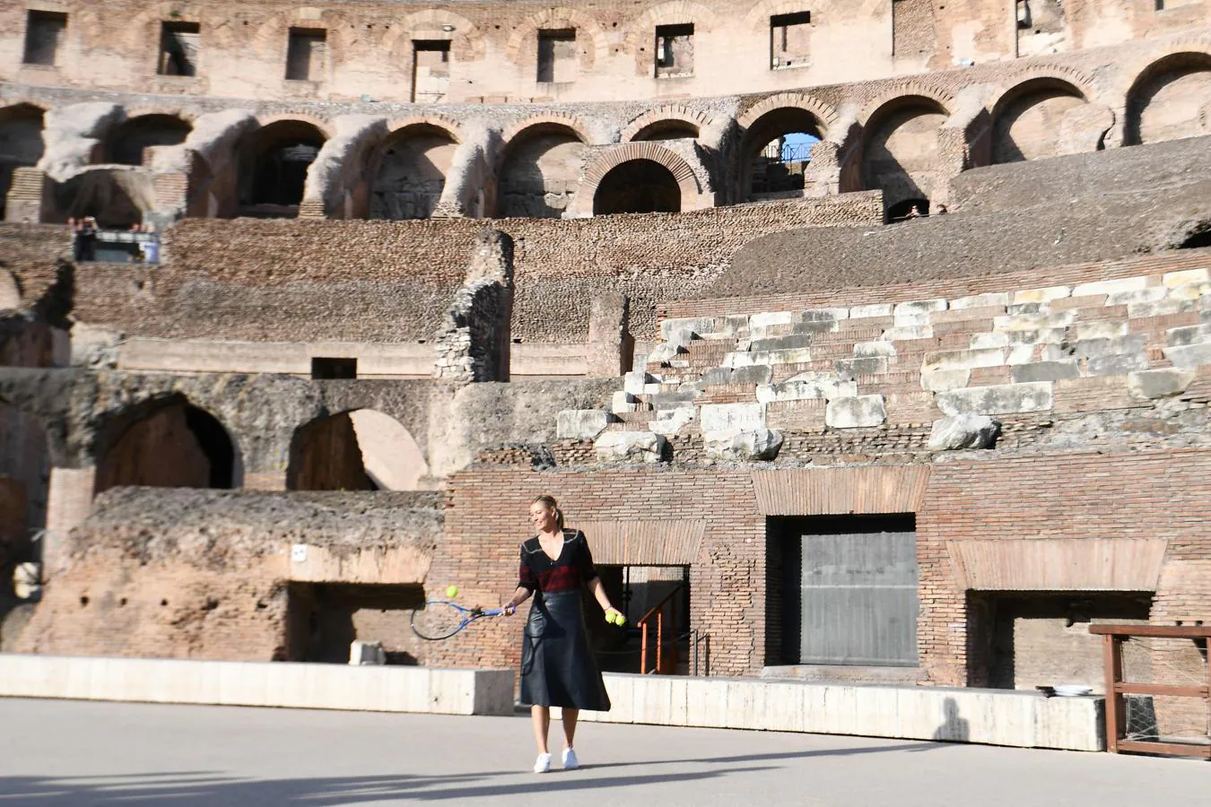 Sharapova, emperatriz en el Coliseo