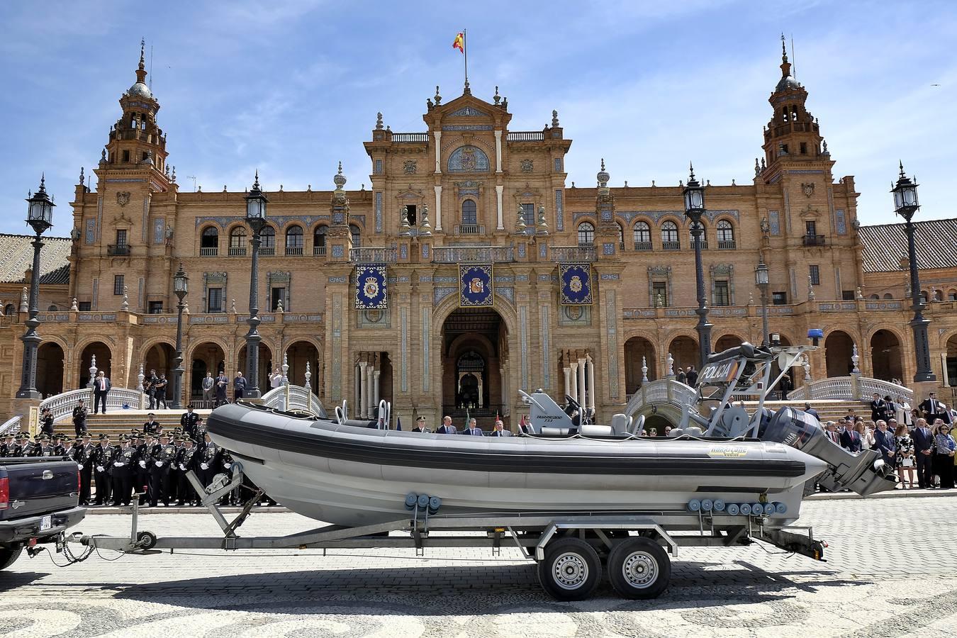 La bandera de España, para la Jefatura de Policía