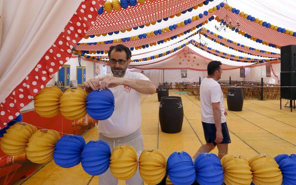 Los últimos preparativos de la Feria de Córdoba 2017, en imágenes