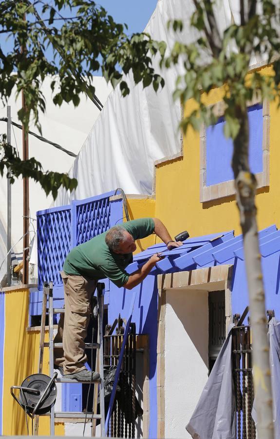 Los últimos preparativos de la Feria de Córdoba 2017, en imágenes