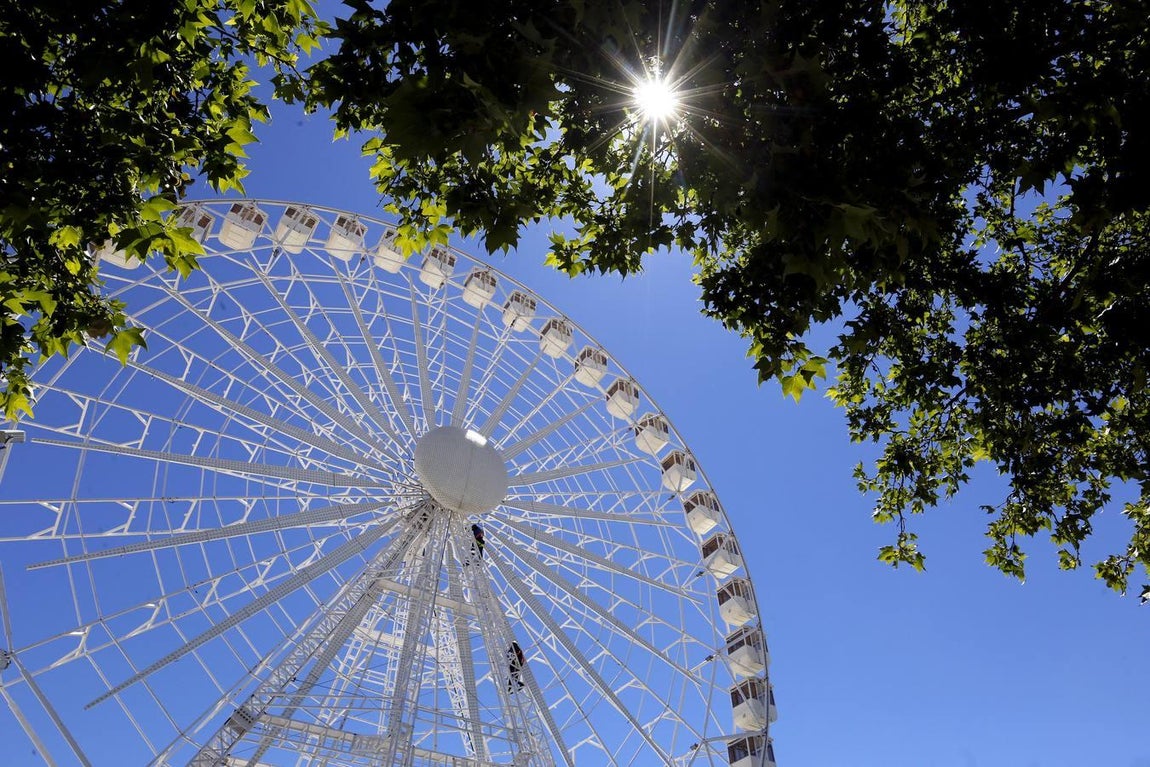 Los últimos preparativos de la Feria de Córdoba 2017, en imágenes