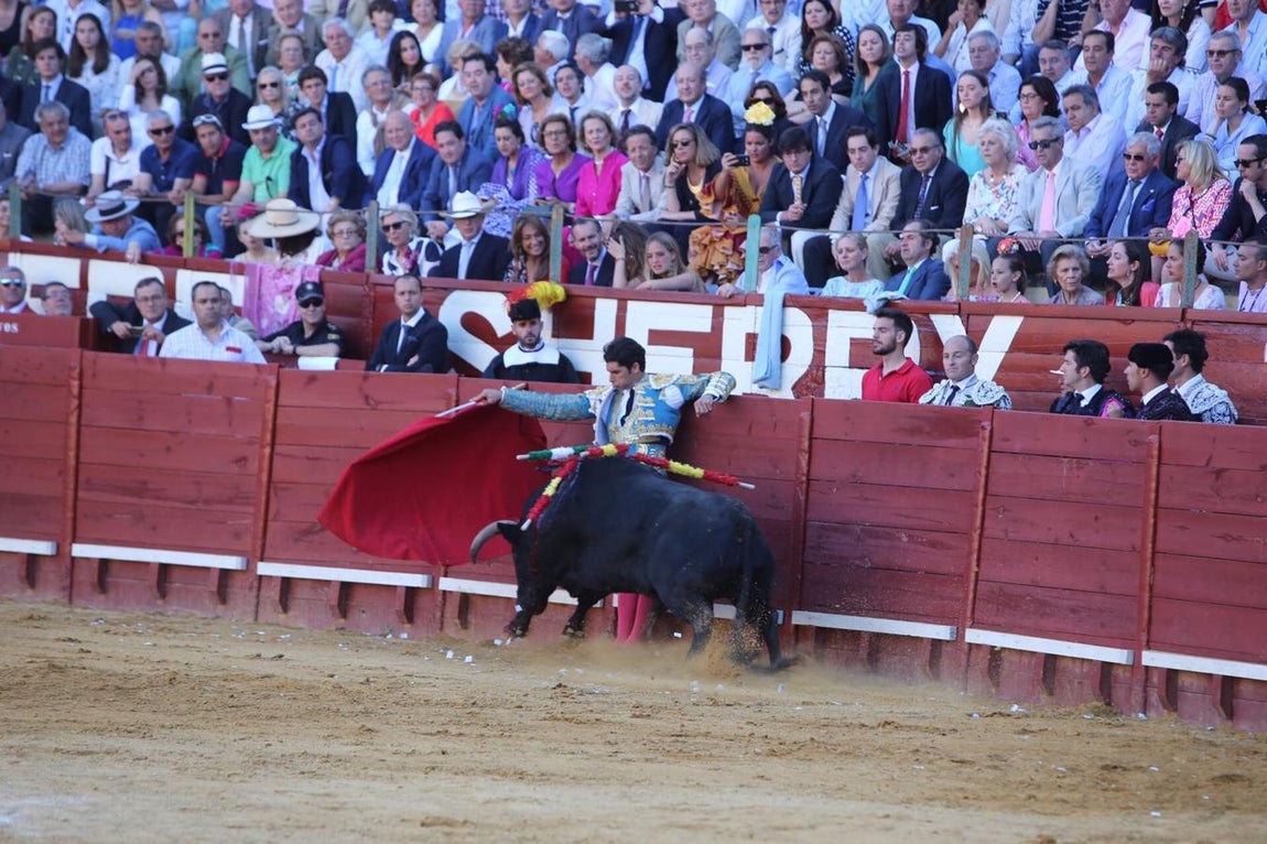El Fandi, Cayetano y López Simón en la Feria de Jerez