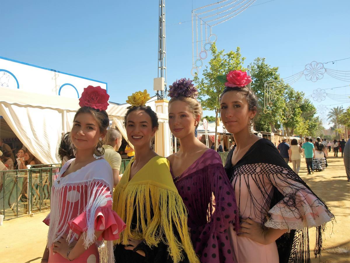 Patricia Falagán, Rocío Gómez, Ana Fernández de Mesa y Sandra de Álvaro