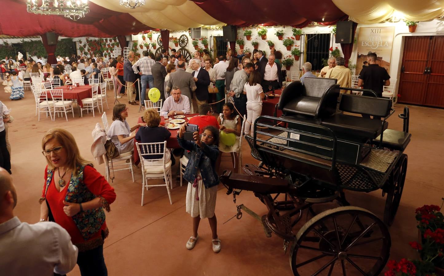 El alumbrado y la primera noche de Feria, en imágenes