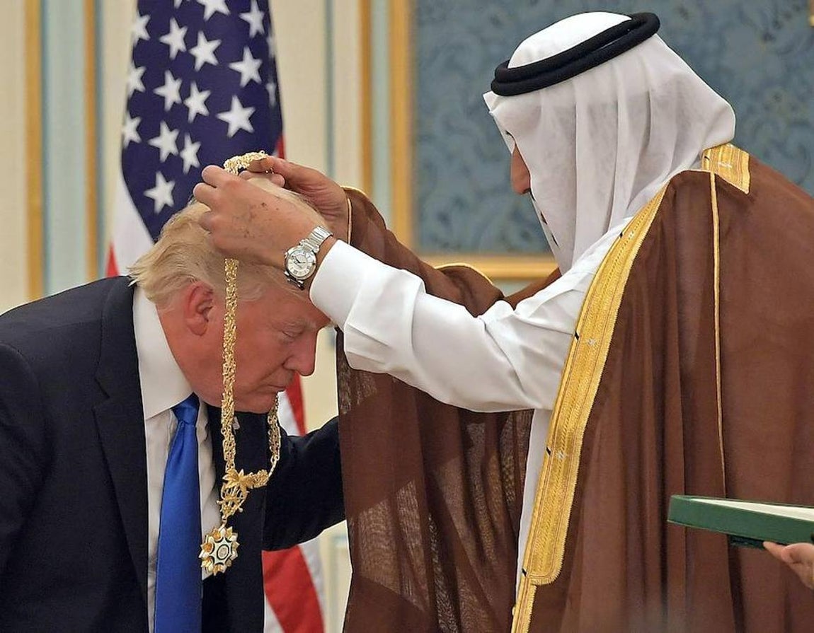 Las mejores imágenes de la visita de Donald Trump a Arabia Saudí