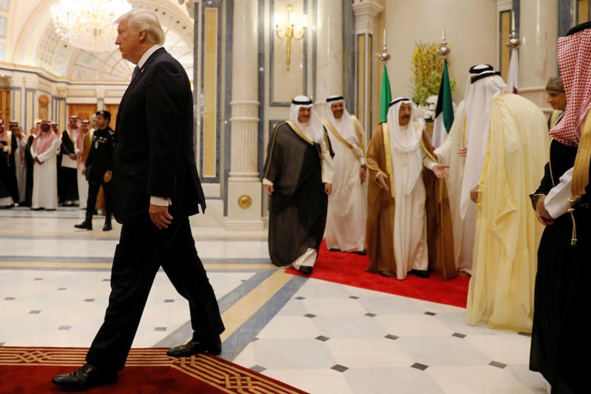 Las mejores imágenes de la visita de Donald Trump a Arabia Saudí