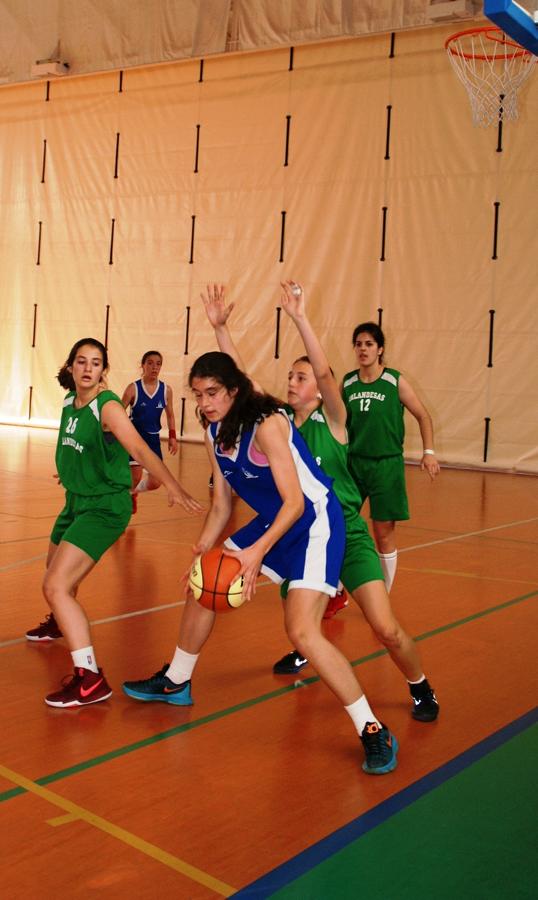 En imágenes: Los dos últimos partidos de la liga de baloncesto; Mater vs BVM Irlandesas y Calasancio vs Nuestra Señora de las Maravillas