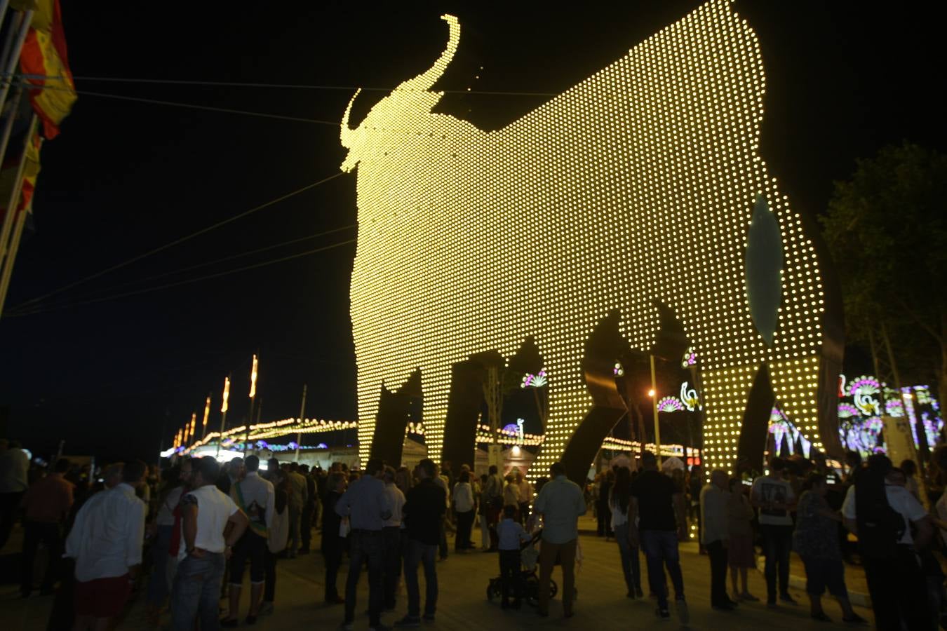 Los portuenses disfrutan de su primer día de Feria