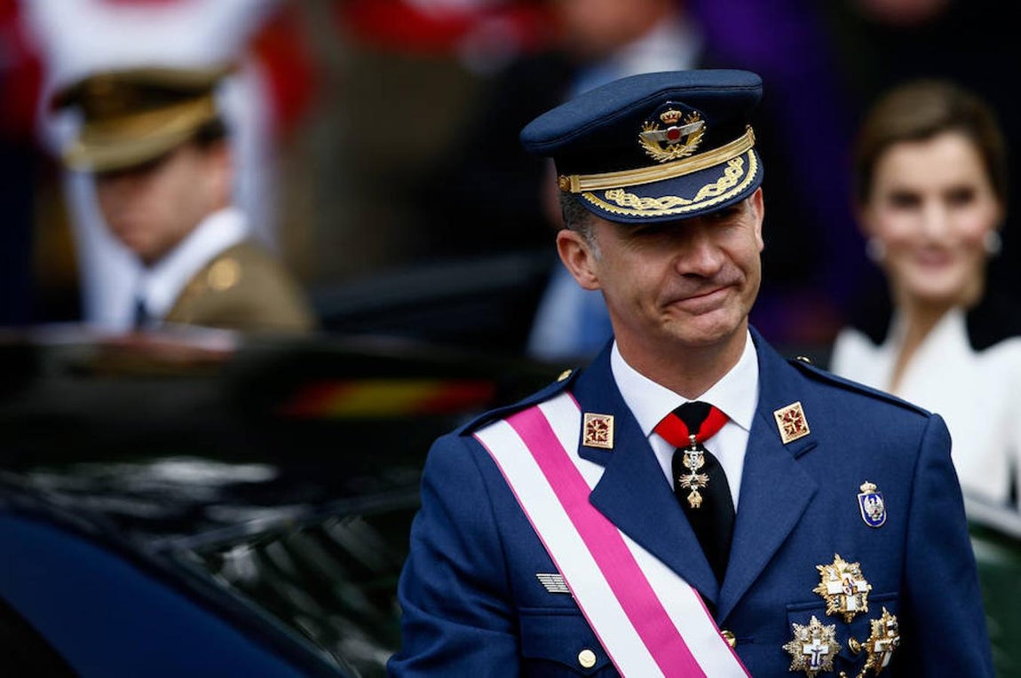 El desfile de las Fuerzas Armadas, en imágenes