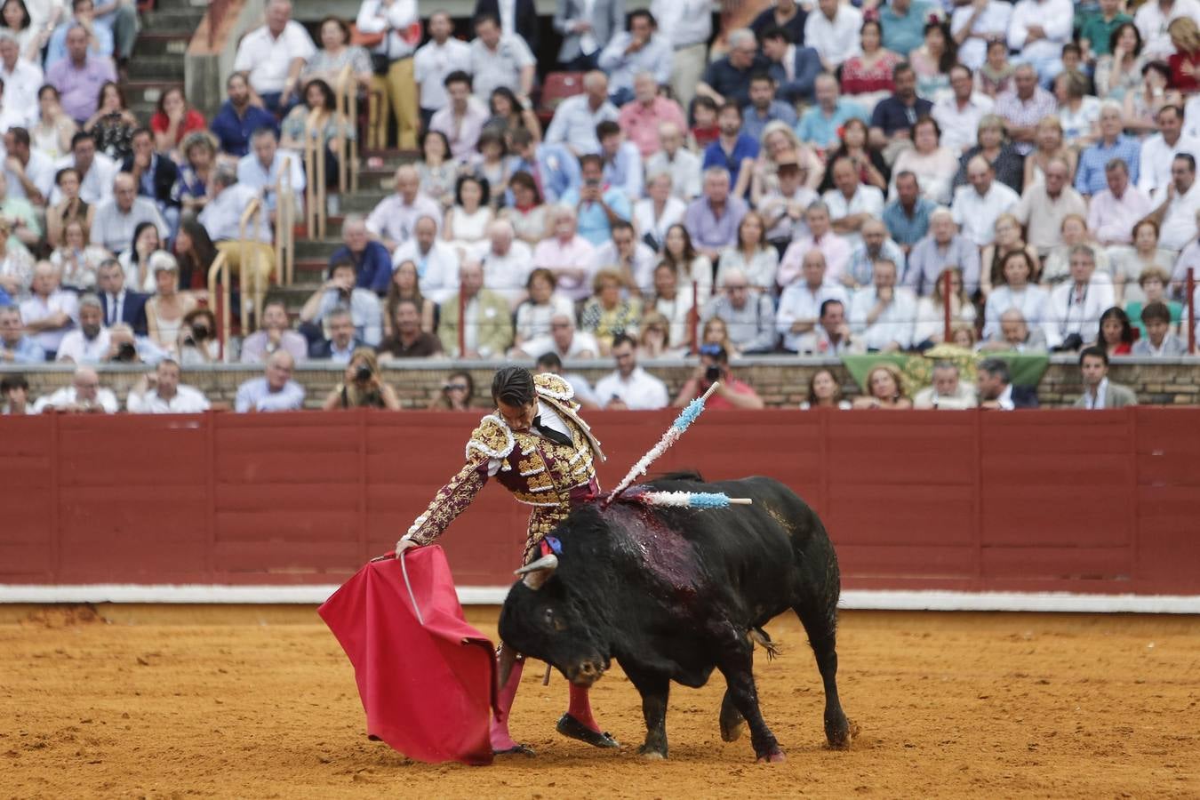 La corrida de Morante, Manzanares y Roca Rey, en imágenes