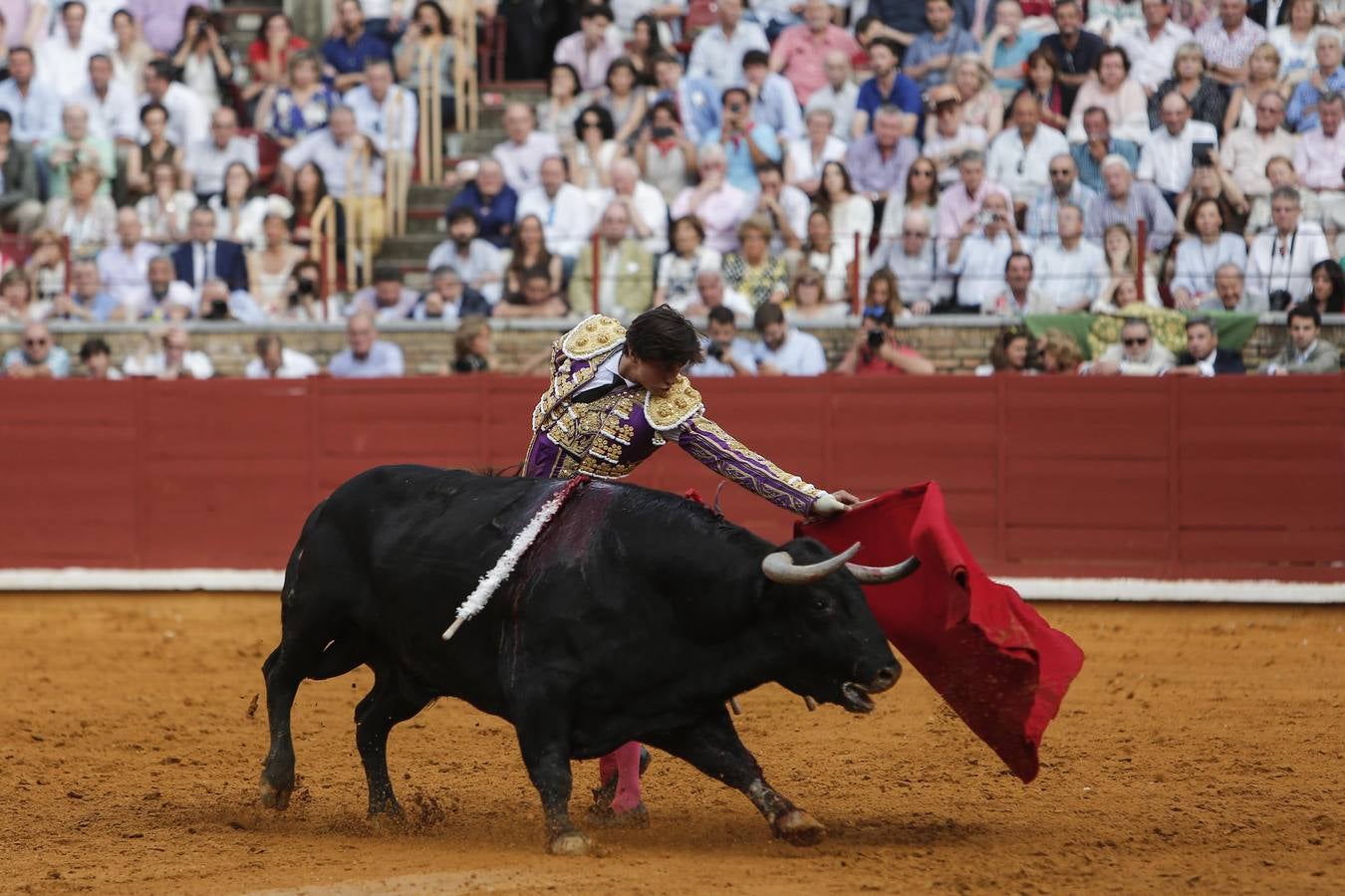 La corrida de Morante, Manzanares y Roca Rey, en imágenes