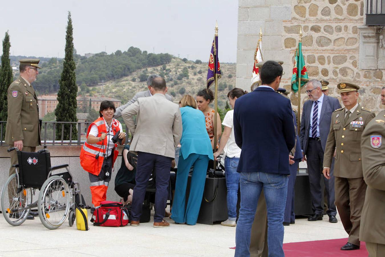 El relevo de guardia del Alcázar, en imágenes