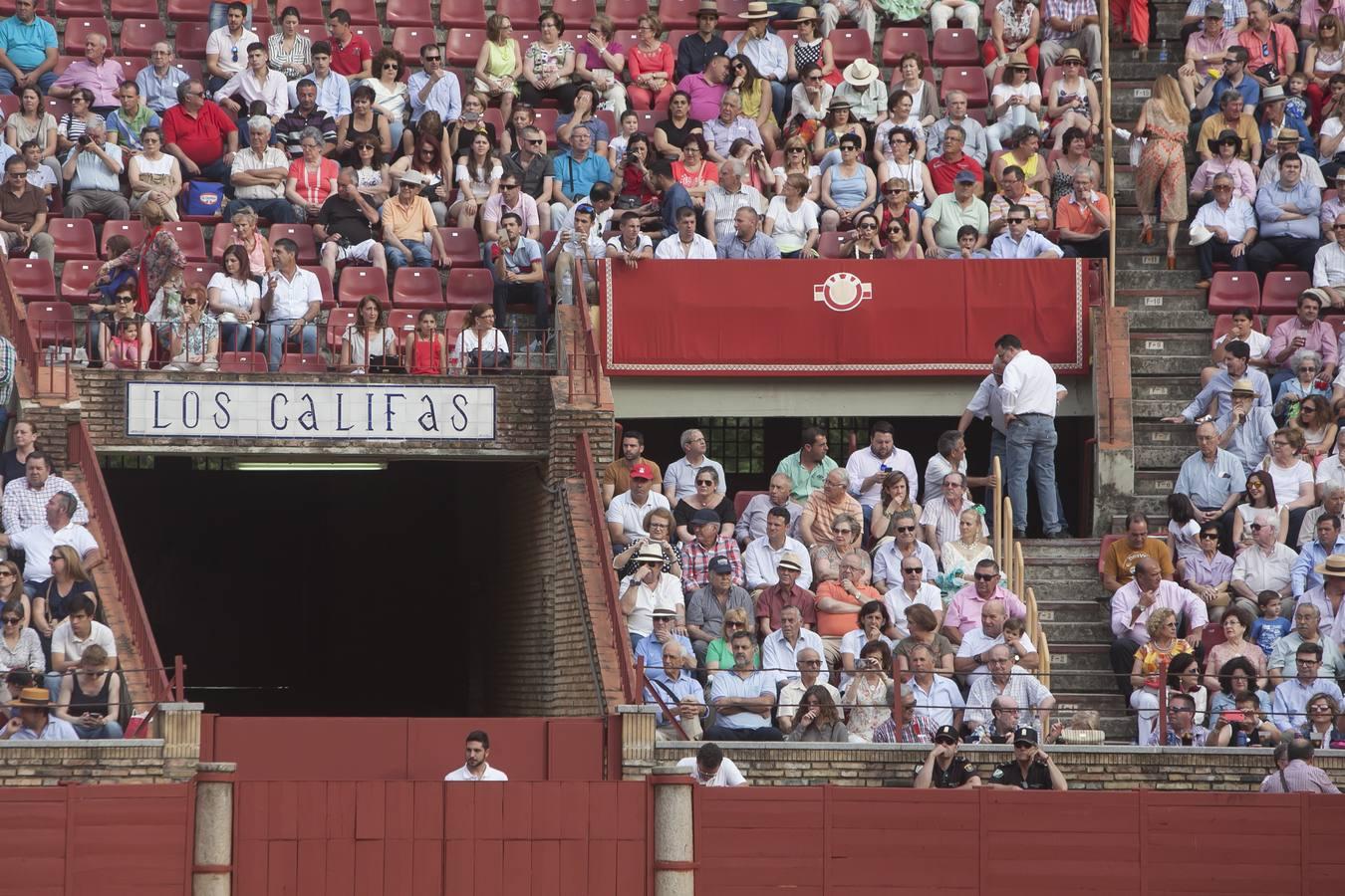 La corrida de rejones que cerró la feria taurina, en imágenes