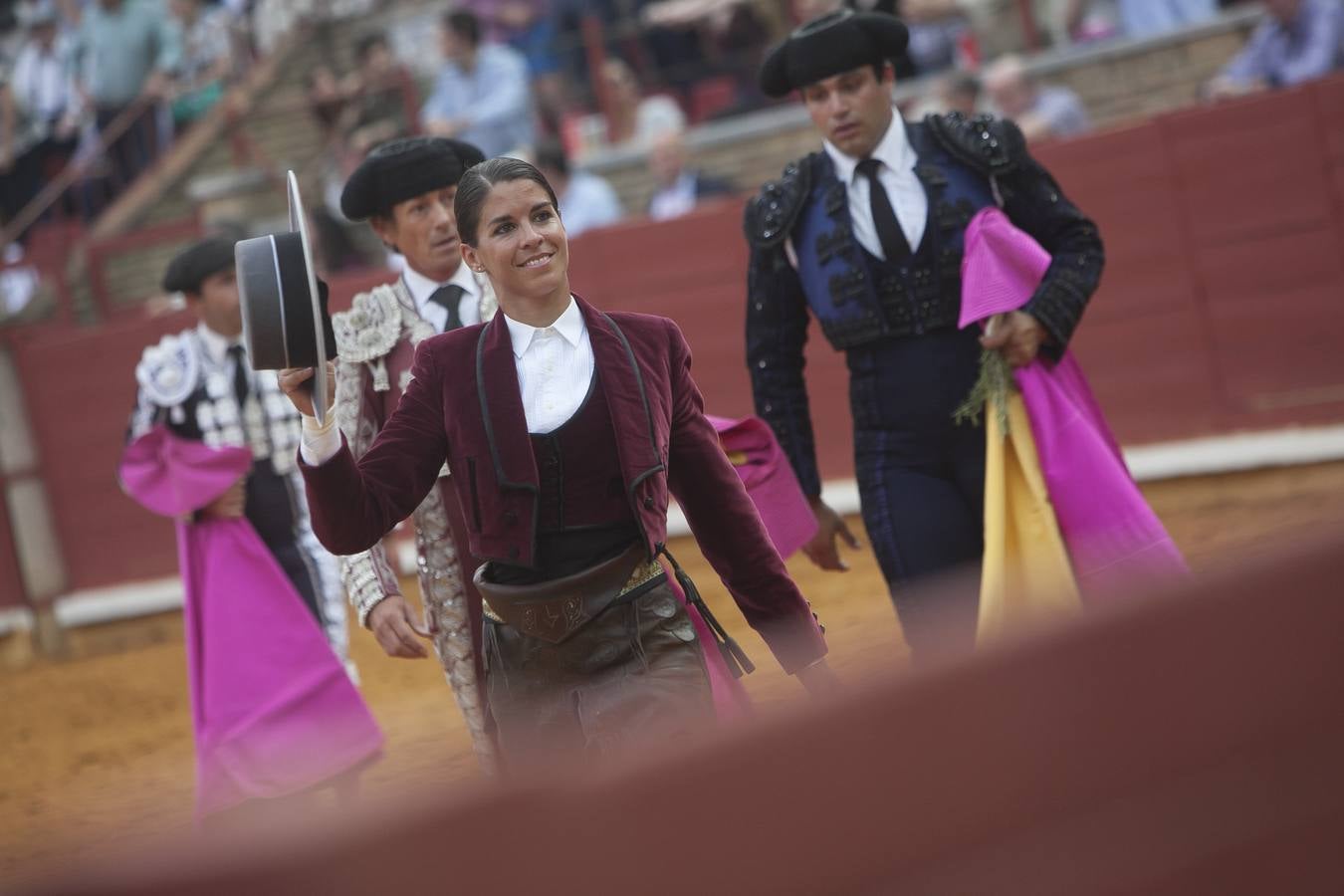 La corrida de rejones que cerró la feria taurina, en imágenes