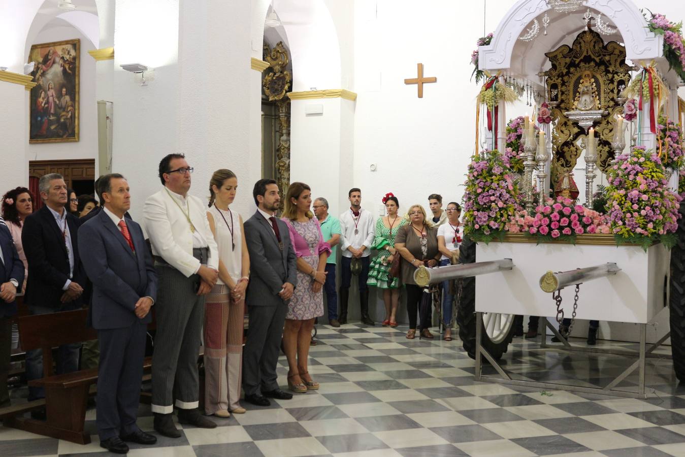 Las hermandades de Chiclana y San Fernando parten hacia El Rocío