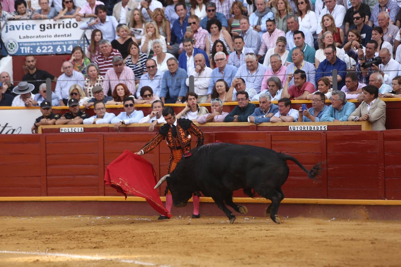 El Juli, Morante y Andrés Roca Rey, en Sanlúcar