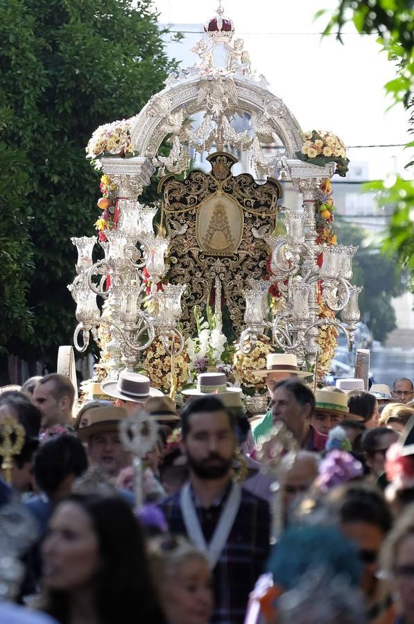 La salida de las carretas del Rocío del Cerro, en imágenes