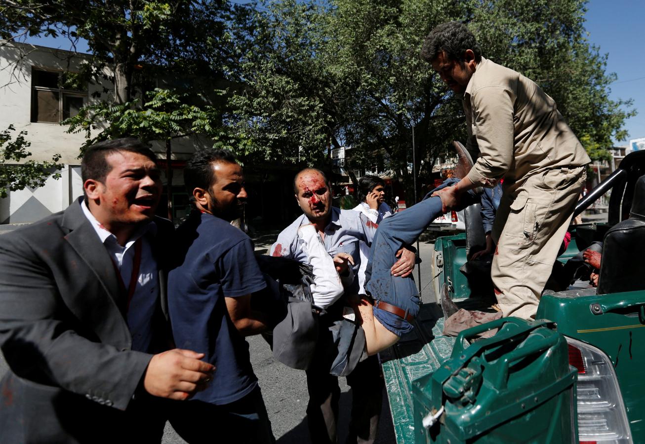 En imágenes: El terrible atentado en Kabul