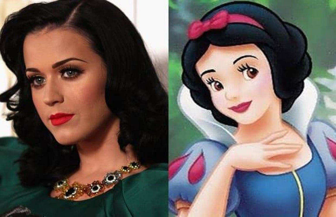 Katy Perry / Blancanieves, «Blancanieves y los siete enanitos». 