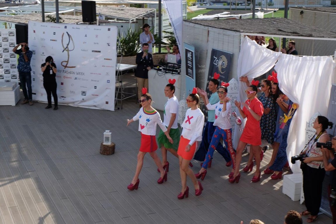 Fotos: Francis Montesinos y Ágatha Ruiz de la Prada en El Puerto