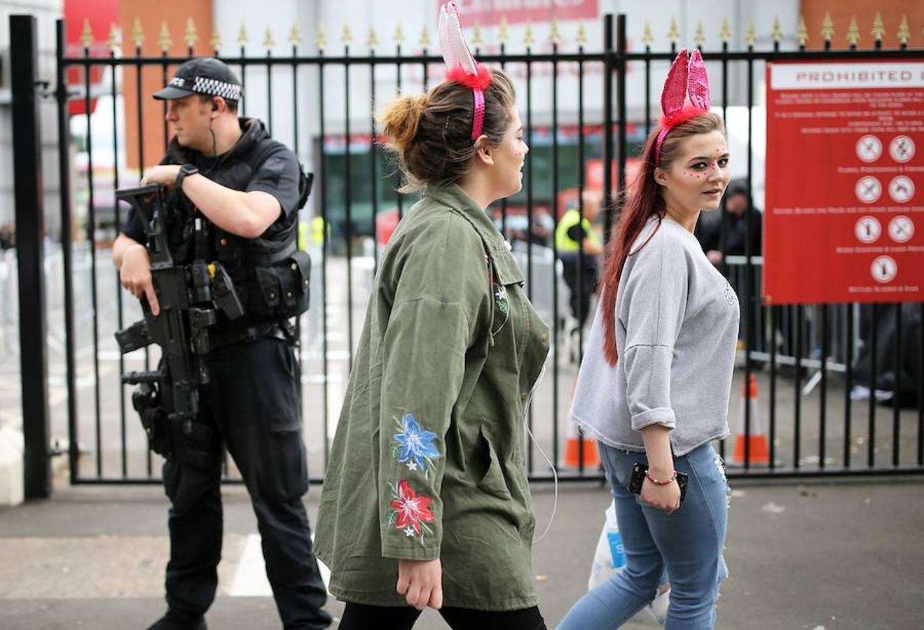 Extremas medidas de seguridad en el concierto benéfico de Mánchester