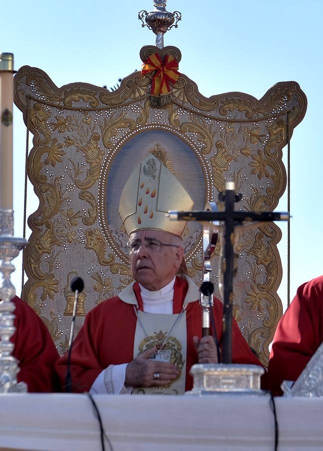 La Misa Pontifical en El Rocío, en imágenes