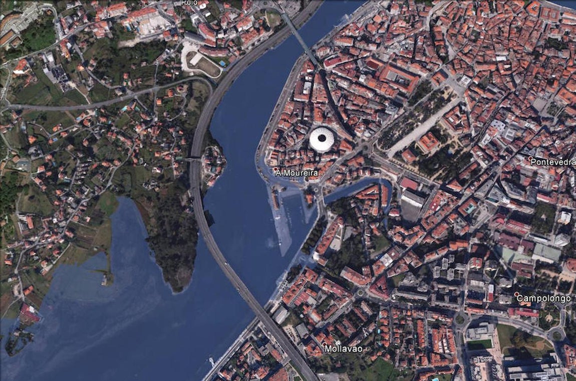 A Moureira (Pontevedra). 