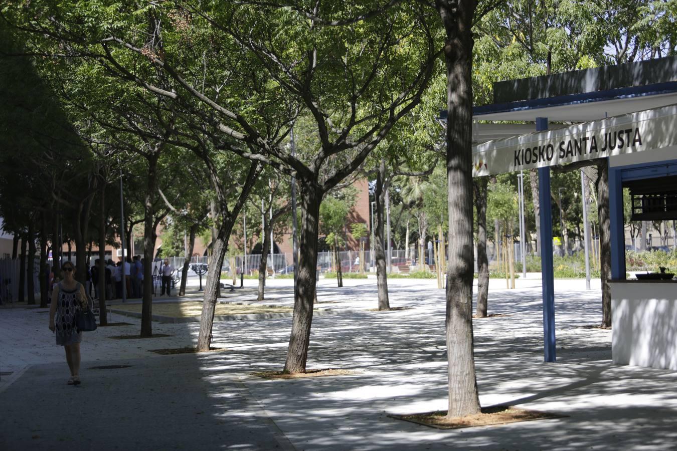 Una nueva plaza en Santa Justa