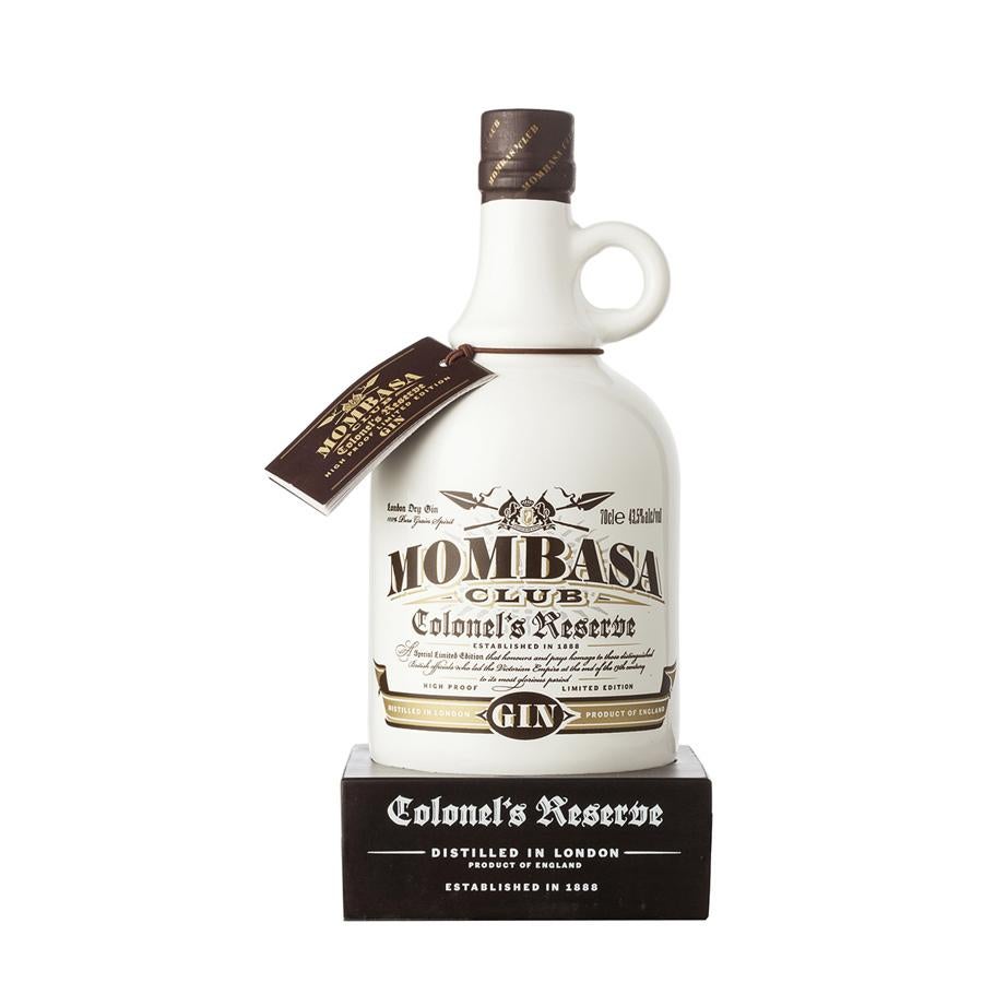 Mombassa Colonel's Reserve Club. Su sabor está protagonizado por la casia, las semillas de alcaravea, los clavos, las semillas de cilantro y comino. El final tiene un toque a flores (53 €).