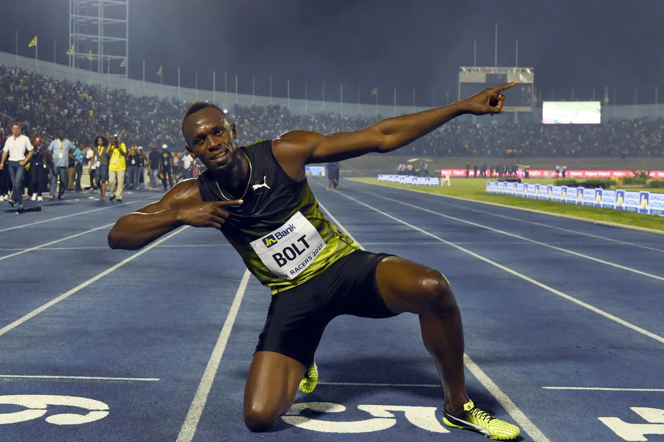Apoteósica despedida de Usain Bolt en Jamaica
